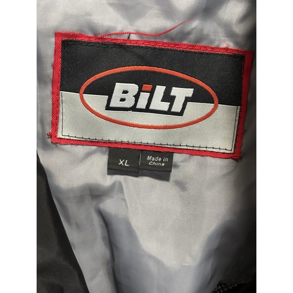 BiLT Motorcycle Armored Jacket Mens XL Black Biker BLW 42 Zip Up EUC 7/2019 - Picture 3 of 15